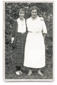 Fannie Holt and Florence Ellis