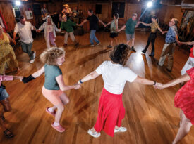 Square dancers in Little Switzerland