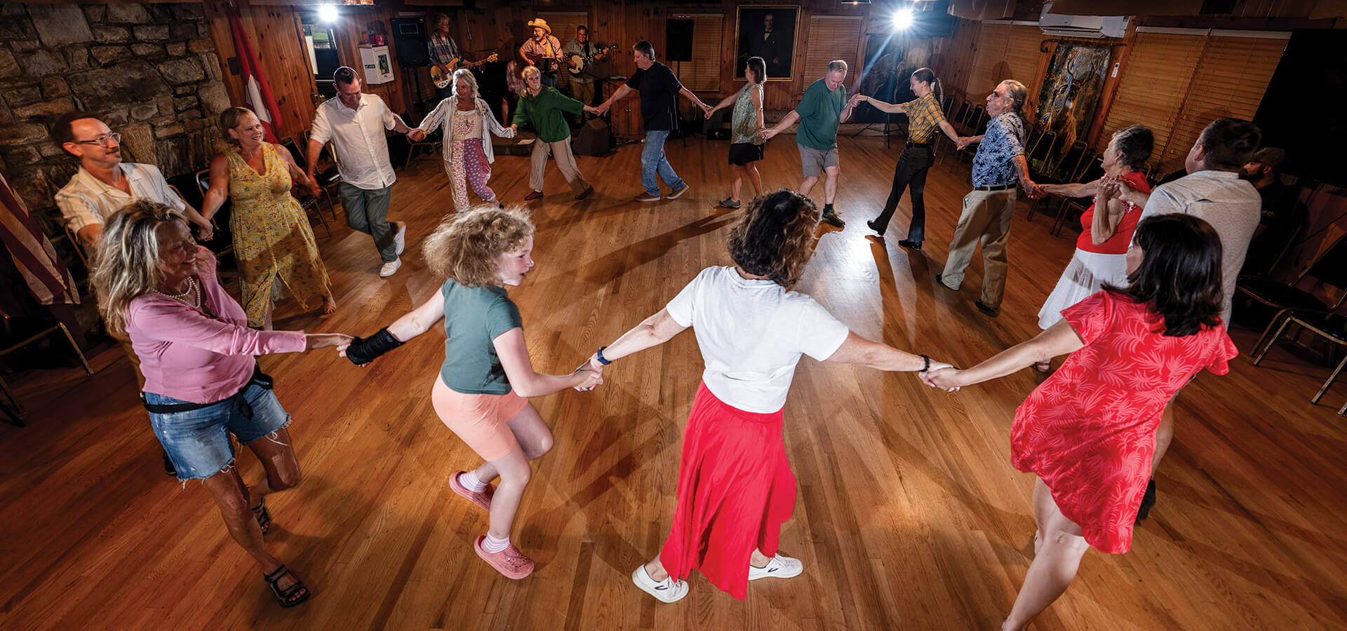 Square dancers in Little Switzerland