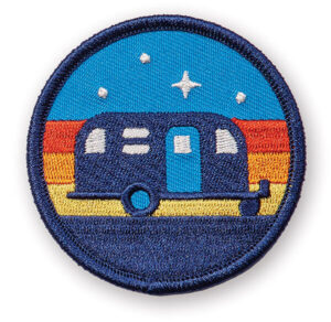 Patch of a camper