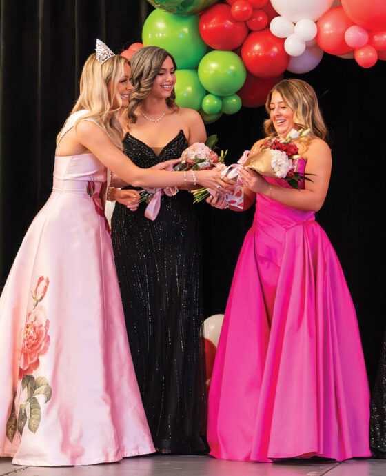 Elle Steinlage crowns Lilah Byrum NC Watermelon Queen