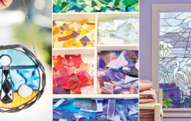Stained glass designs at Wild Rose Glass