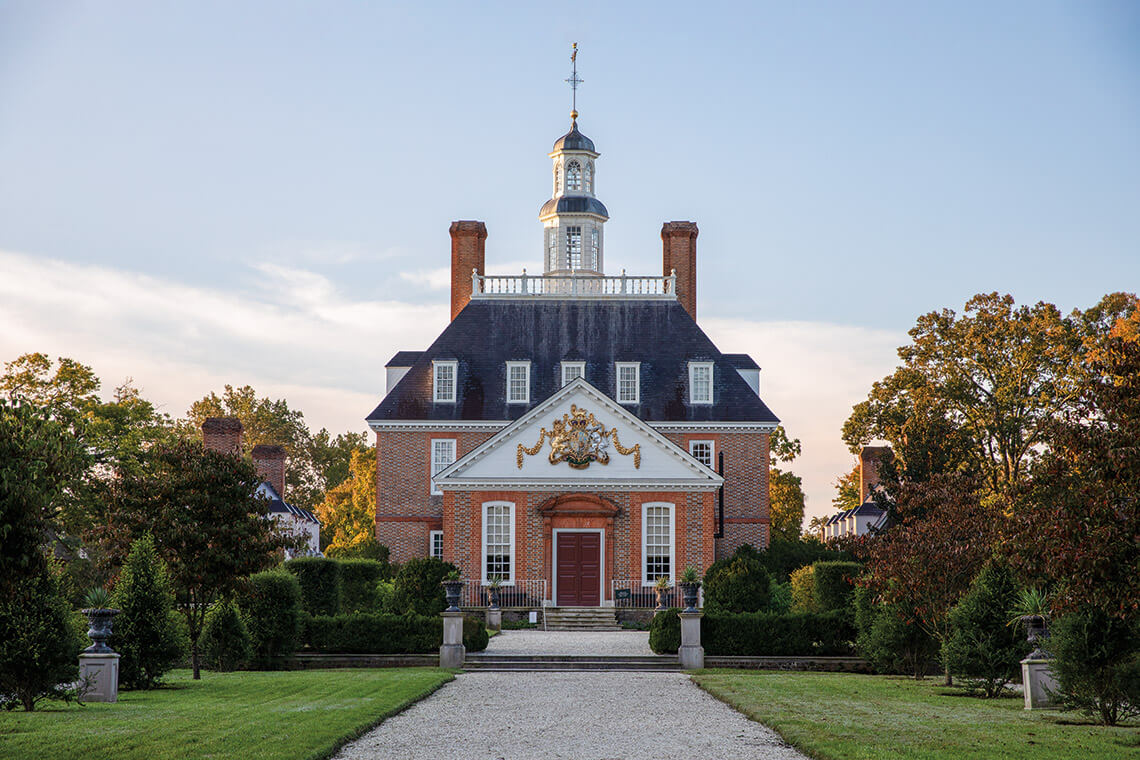 The Governor's Palace in Williamsburg