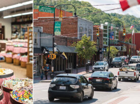 Mast General Store and King Street in Boone NC