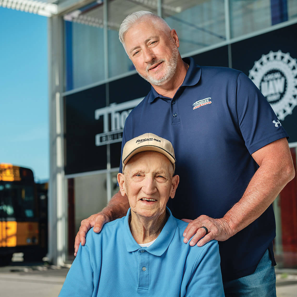 Bernie and Mitch Miller