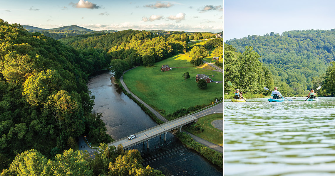 Views of the New River