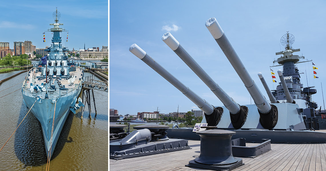 The Battleship North Carolina