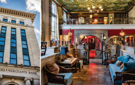 The O'Neil Boutique Hotel exterior and interior